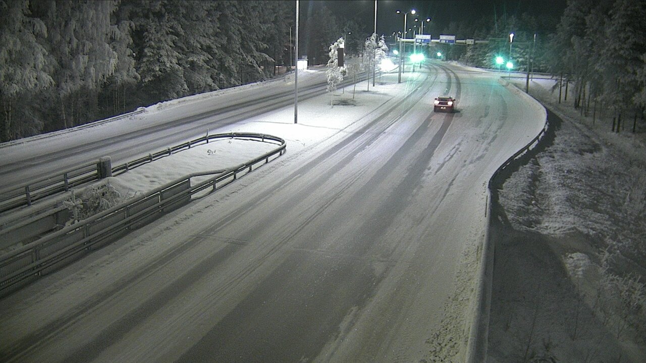Weather Camera Image Road 4 Oulu, Isko, Oulu, Pohjois-Pohjanmaa