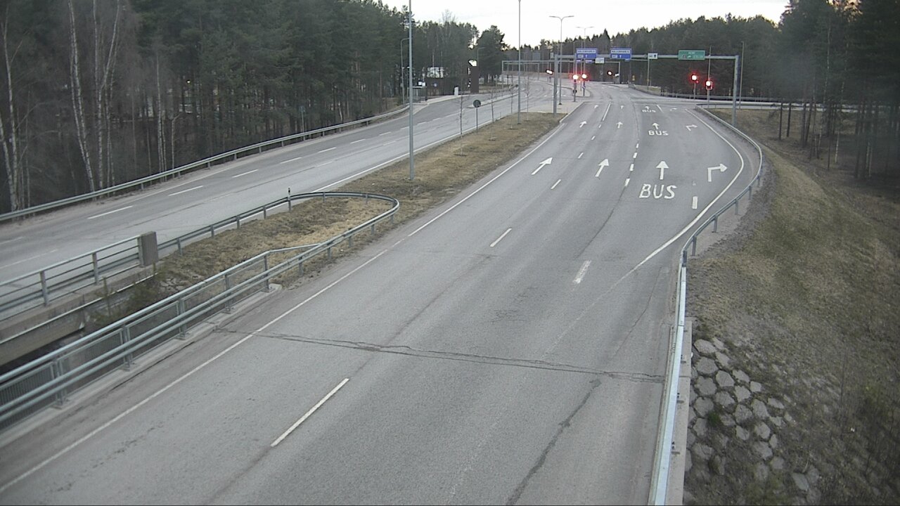 Weather Camera Image Väg 4 Uleåborg, Isko, Oulu, Pohjois-Pohjanmaa