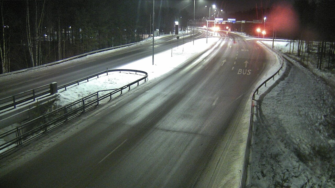 Weather Camera Image Väg 4 Uleåborg, Isko, Oulu, Pohjois-Pohjanmaa