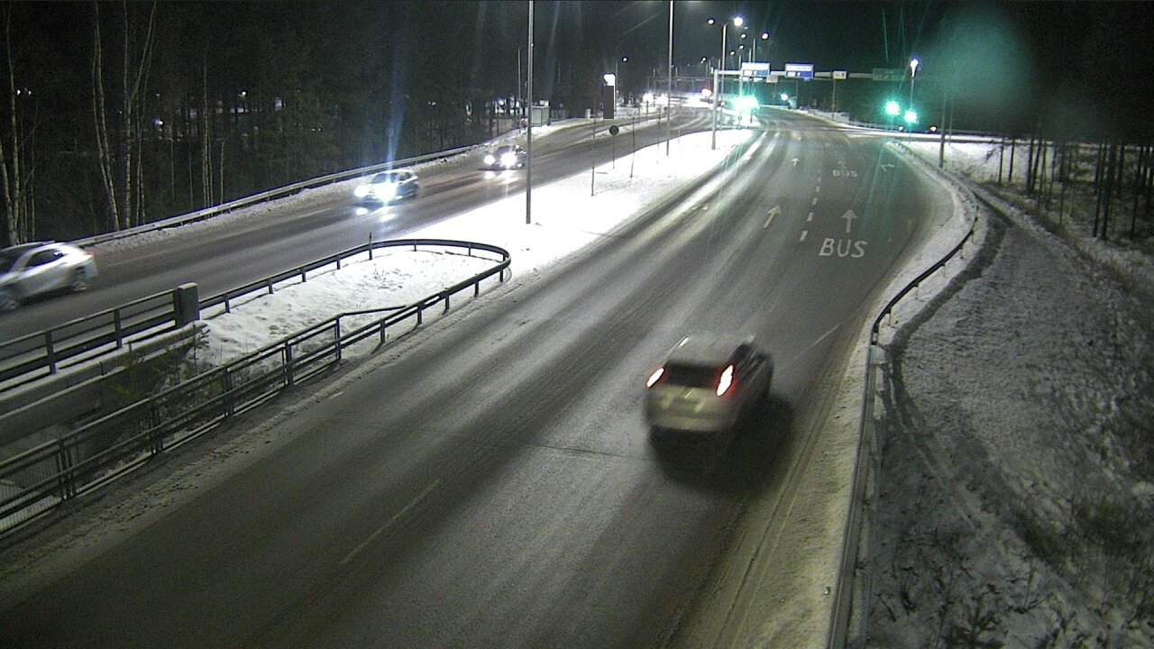 Weather Camera Image Väg 4 Uleåborg, Isko, Oulu, Pohjois-Pohjanmaa