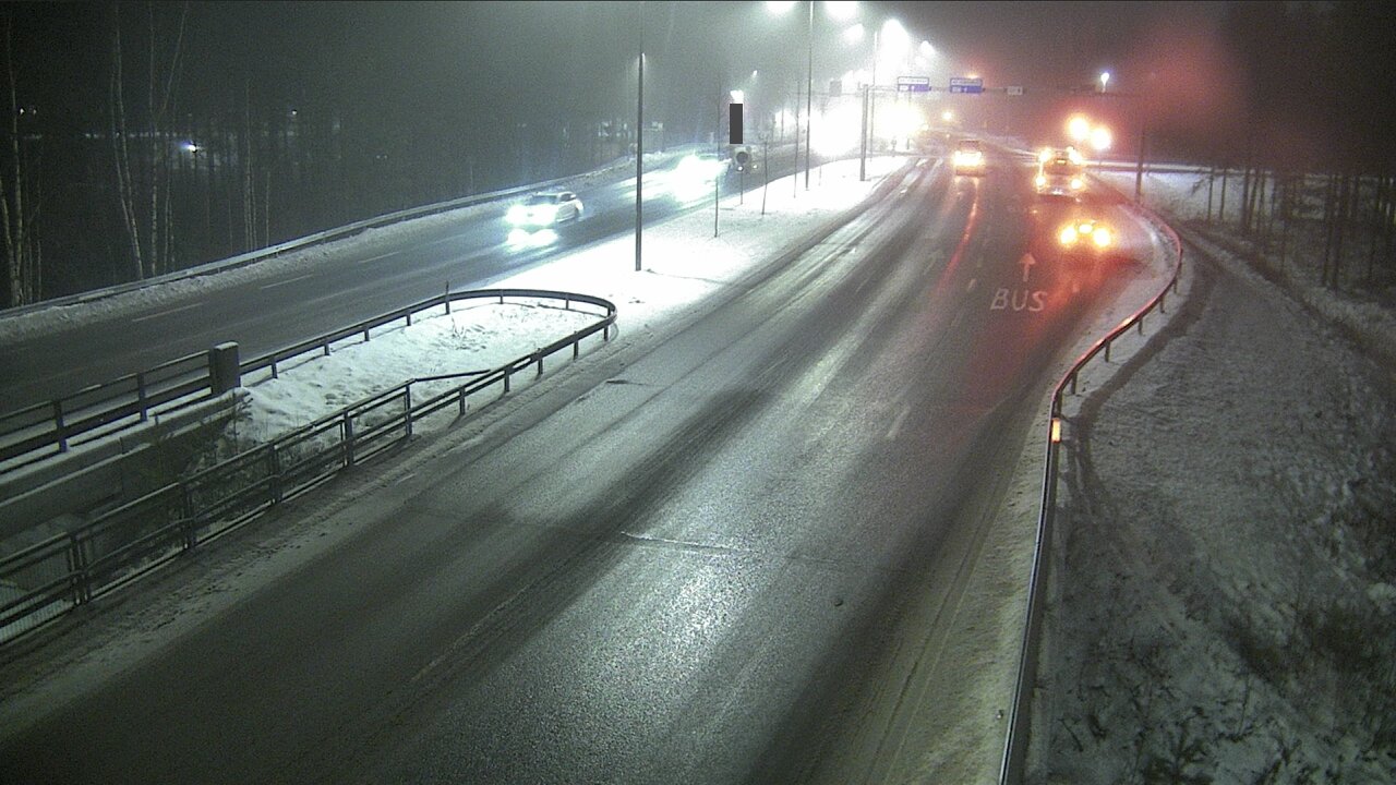 Weather Camera Image Väg 4 Uleåborg, Isko, Oulu, Pohjois-Pohjanmaa