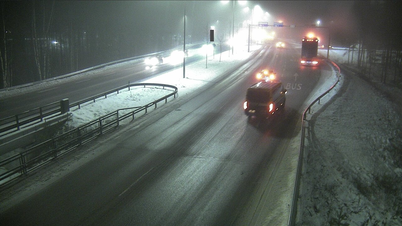 Weather Camera Image Väg 4 Uleåborg, Isko, Oulu, Pohjois-Pohjanmaa