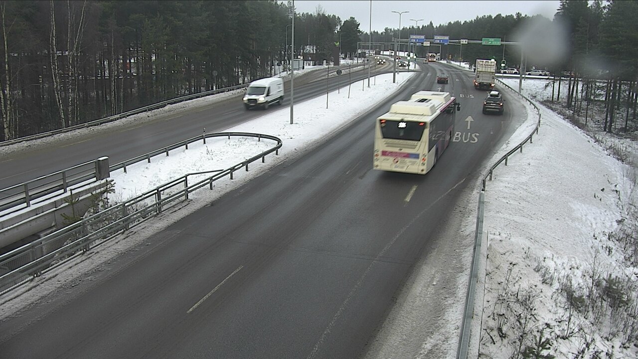 Weather Camera Image Road 4 Oulu, Isko, Oulu, Pohjois-Pohjanmaa