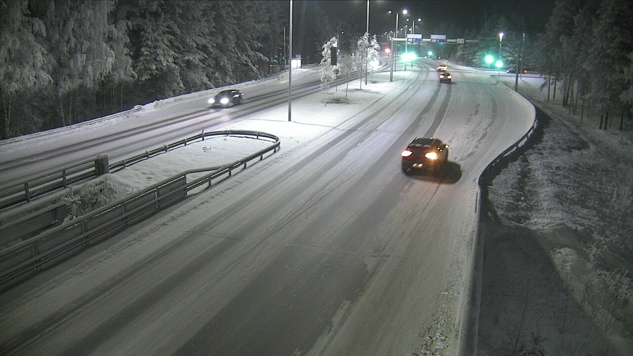 Weather Camera Image Road 4 Oulu, Isko, Oulu, Pohjois-Pohjanmaa