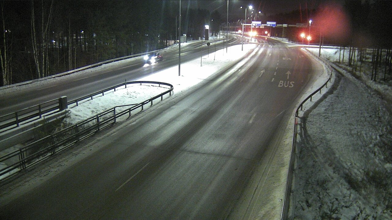 Weather Camera Image Väg 4 Uleåborg, Isko, Oulu, Pohjois-Pohjanmaa