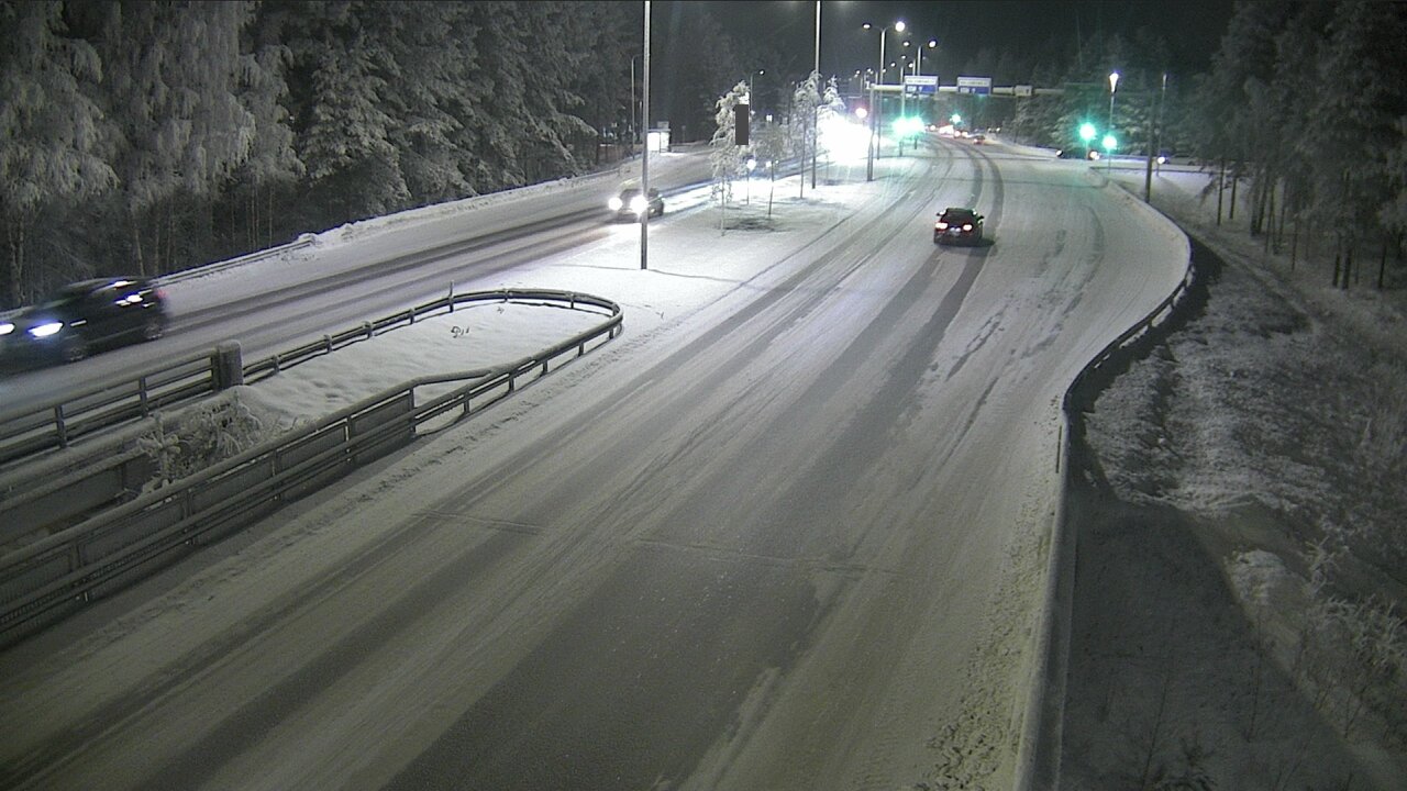 Weather Camera Image Road 4 Oulu, Isko, Oulu, Pohjois-Pohjanmaa