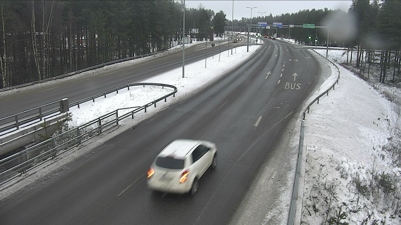 Weather Camera Image Road 4 Oulu, Isko, Oulu, Pohjois-Pohjanmaa