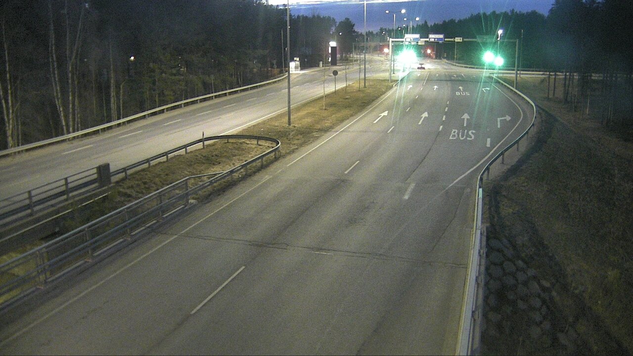 Weather Camera Image Väg 4 Uleåborg, Isko, Oulu, Pohjois-Pohjanmaa