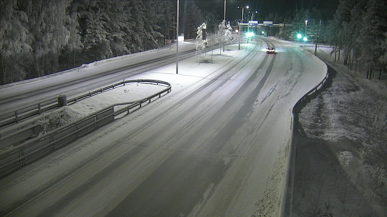 Weather Camera Image Road 4 Oulu, Isko, Oulu, Pohjois-Pohjanmaa