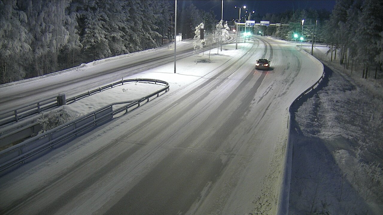 Weather Camera Image Road 4 Oulu, Isko, Oulu, Pohjois-Pohjanmaa