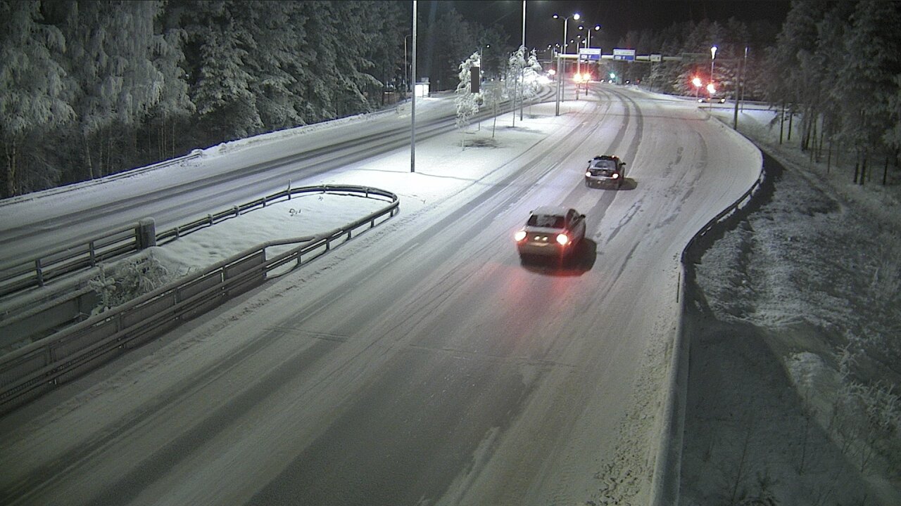 Weather Camera Image Road 4 Oulu, Isko, Oulu, Pohjois-Pohjanmaa