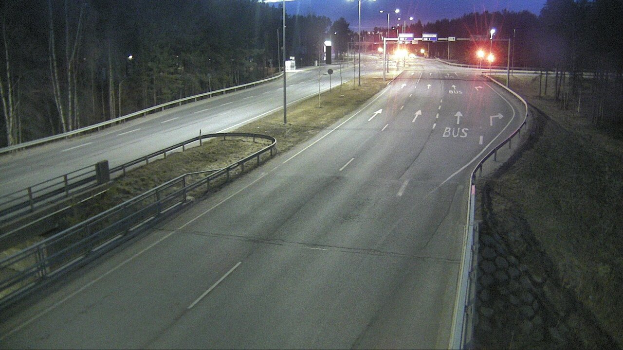 Weather Camera Image Väg 4 Uleåborg, Isko, Oulu, Pohjois-Pohjanmaa