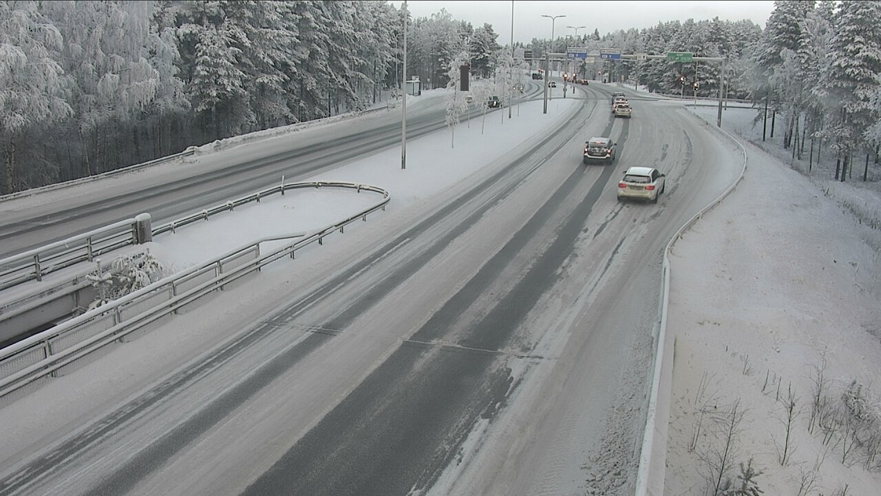 Weather Camera Image Road 4 Oulu, Isko, Oulu, Pohjois-Pohjanmaa