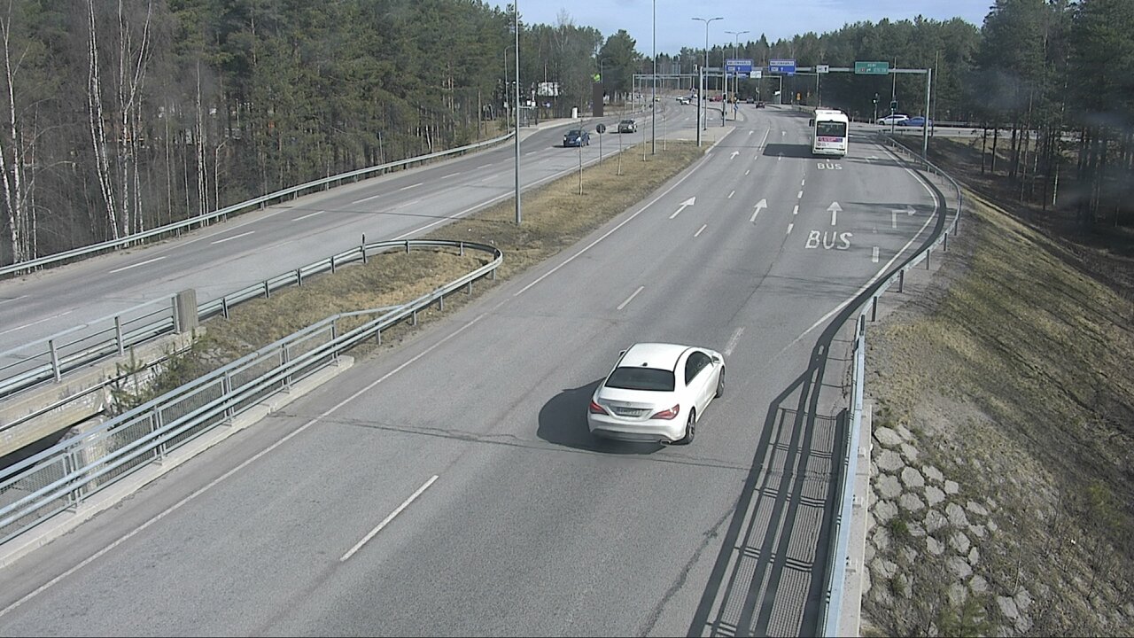 Weather Camera Image Road 4 Oulu, Isko, Oulu, Pohjois-Pohjanmaa