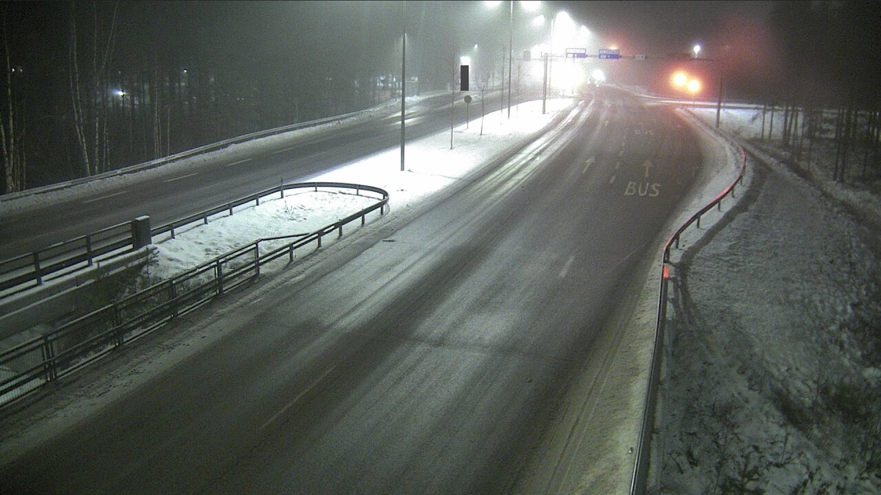 Weather Camera Image Väg 4 Uleåborg, Isko, Oulu, Pohjois-Pohjanmaa