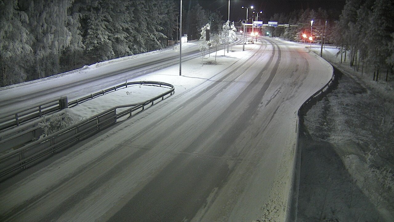 Weather Camera Image Road 4 Oulu, Isko, Oulu, Pohjois-Pohjanmaa