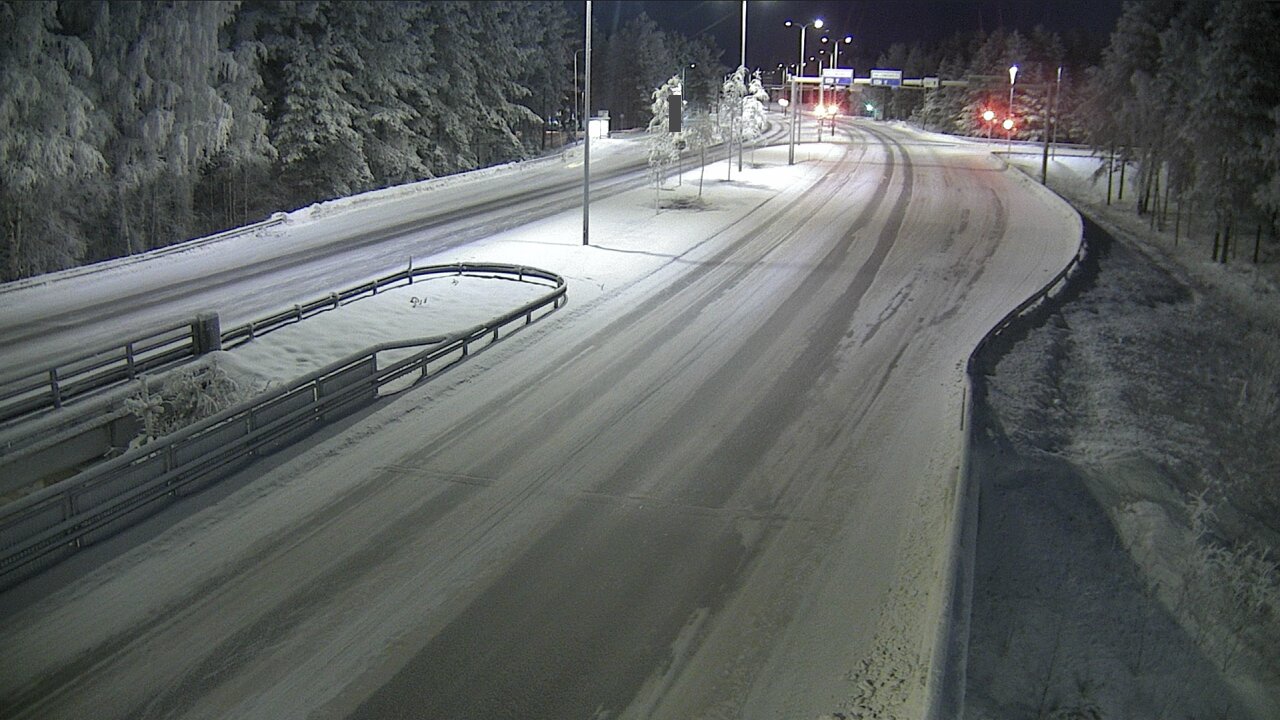 Weather Camera Image Road 4 Oulu, Isko, Oulu, Pohjois-Pohjanmaa
