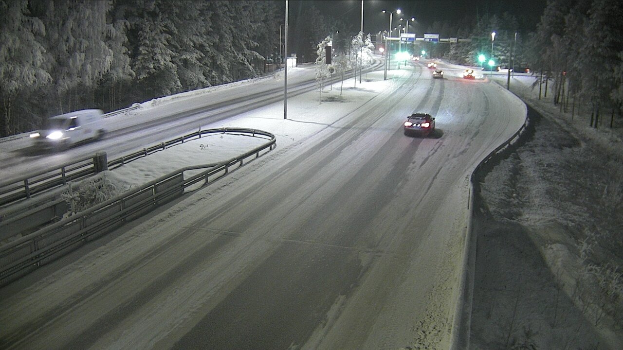 Weather Camera Image Road 4 Oulu, Isko, Oulu, Pohjois-Pohjanmaa