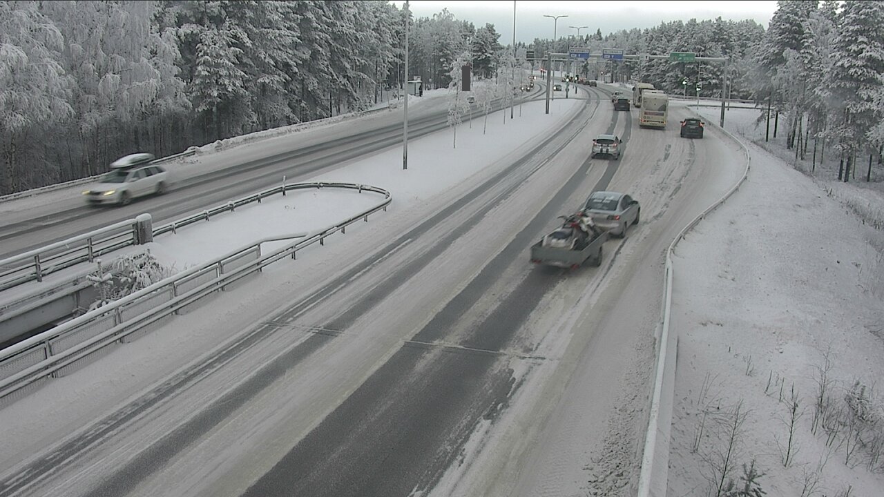 Weather Camera Image Road 4 Oulu, Isko, Oulu, Pohjois-Pohjanmaa