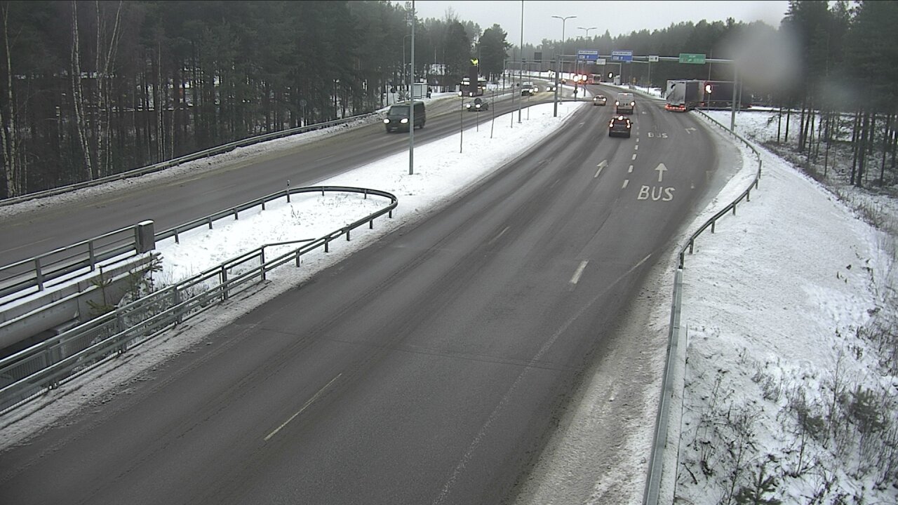 Weather Camera Image Road 4 Oulu, Isko, Oulu, Pohjois-Pohjanmaa
