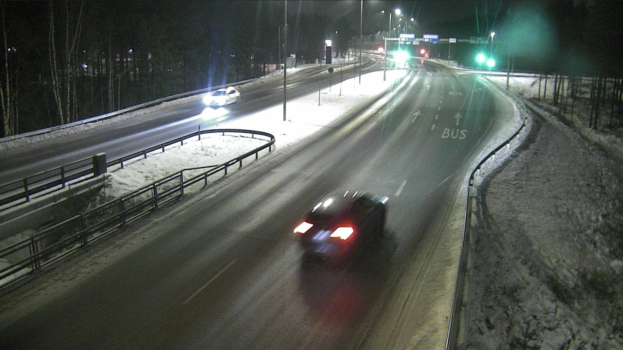 Weather Camera Image Väg 4 Uleåborg, Isko, Oulu, Pohjois-Pohjanmaa