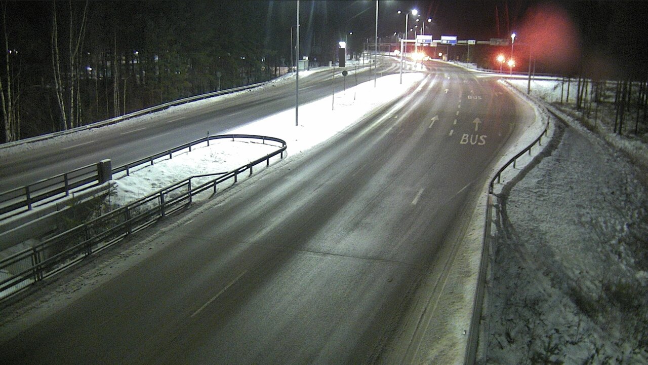 Weather Camera Image Väg 4 Uleåborg, Isko, Oulu, Pohjois-Pohjanmaa