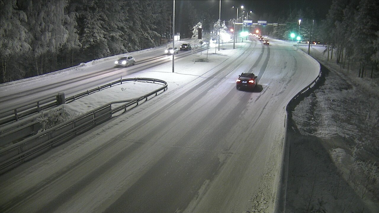 Weather Camera Image Road 4 Oulu, Isko, Oulu, Pohjois-Pohjanmaa