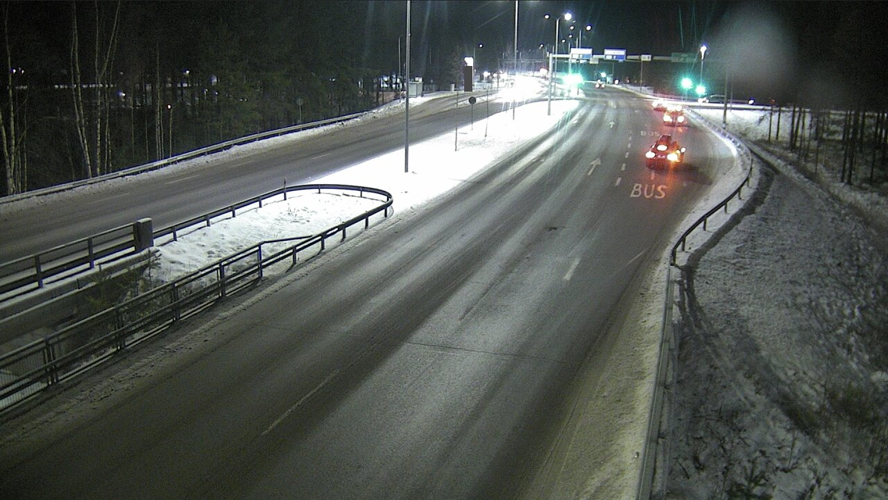 Weather Camera Image Väg 4 Uleåborg, Isko, Oulu, Pohjois-Pohjanmaa