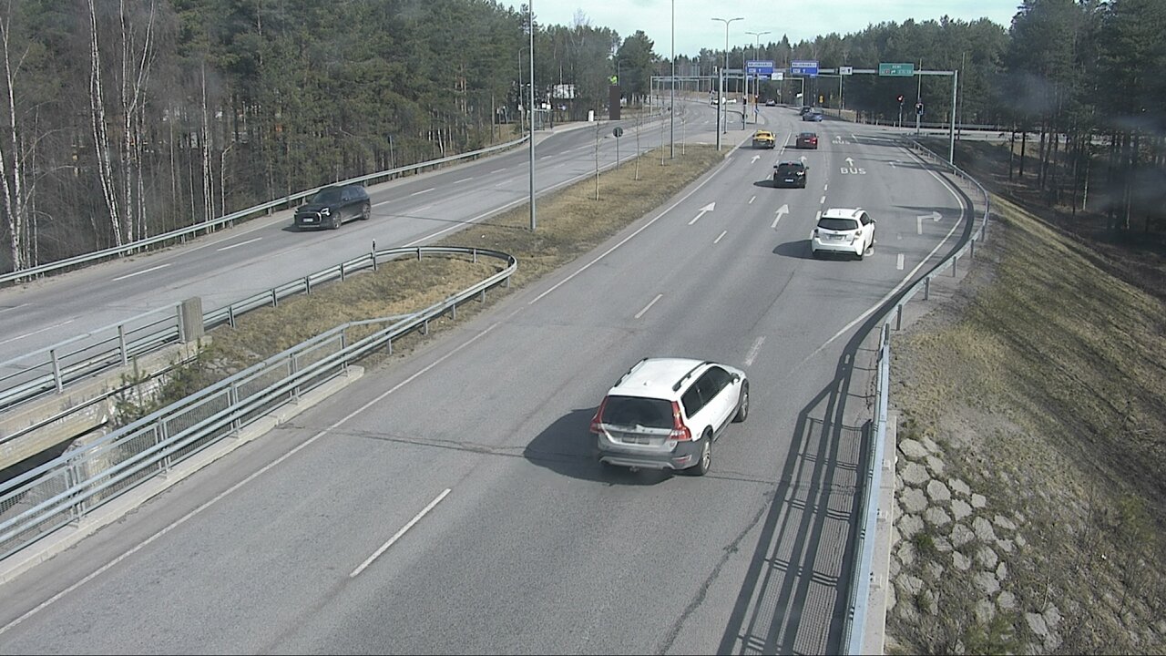 Weather Camera Image Road 4 Oulu, Isko, Oulu, Pohjois-Pohjanmaa