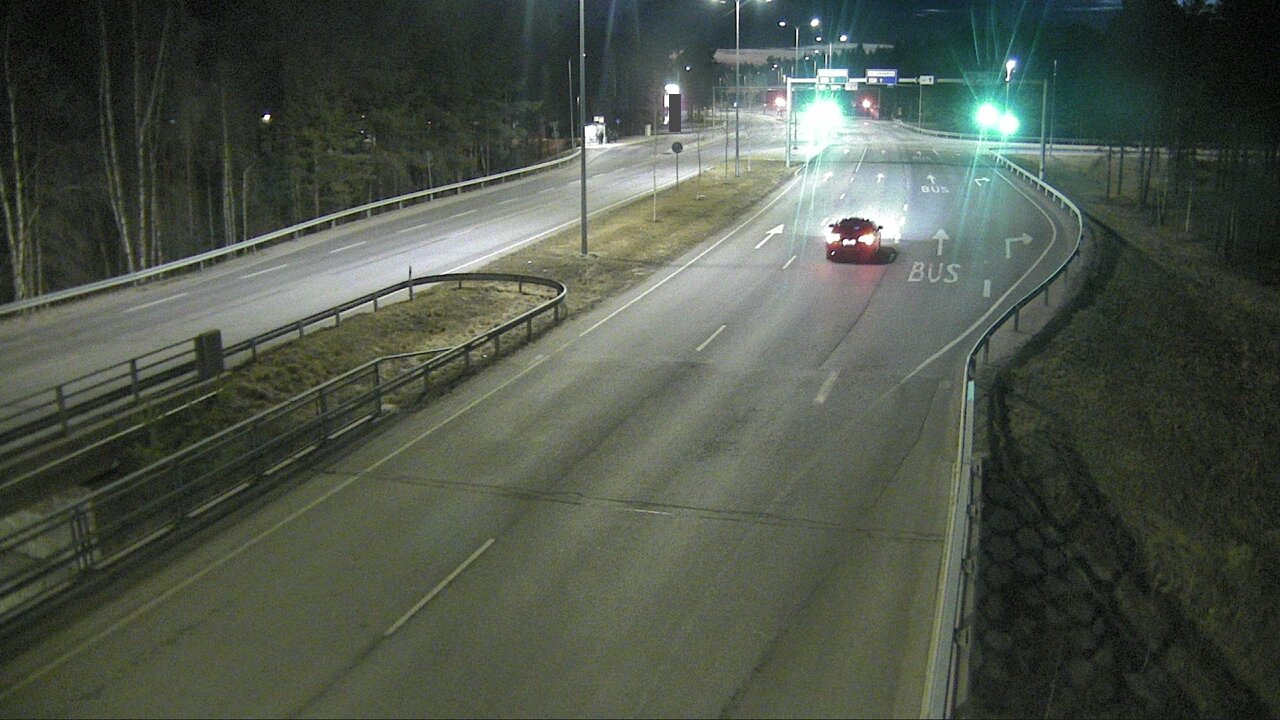 Weather Camera Image Väg 4 Uleåborg, Isko, Oulu, Pohjois-Pohjanmaa
