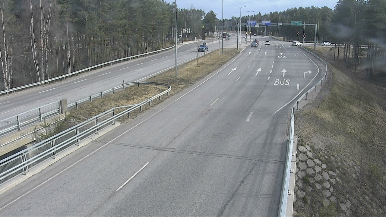 Weather Camera Image Road 4 Oulu, Isko, Oulu, Pohjois-Pohjanmaa