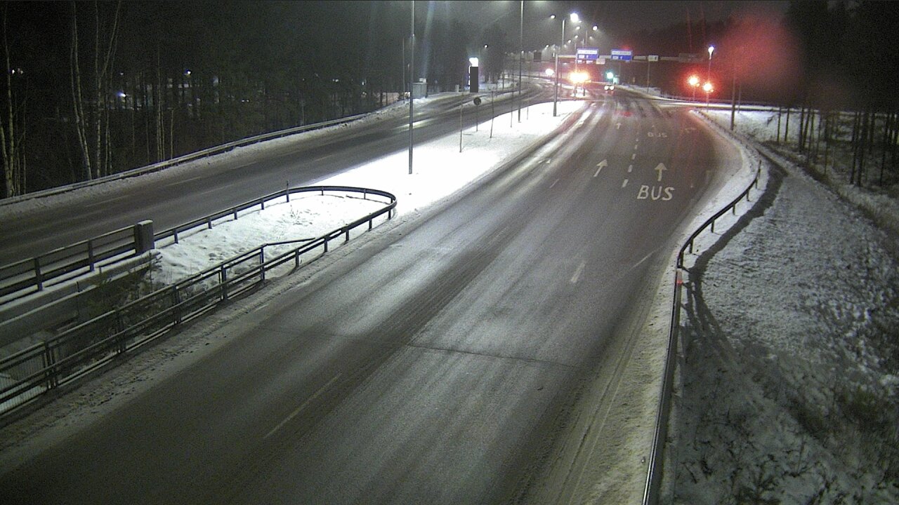 Weather Camera Image Väg 4 Uleåborg, Isko, Oulu, Pohjois-Pohjanmaa