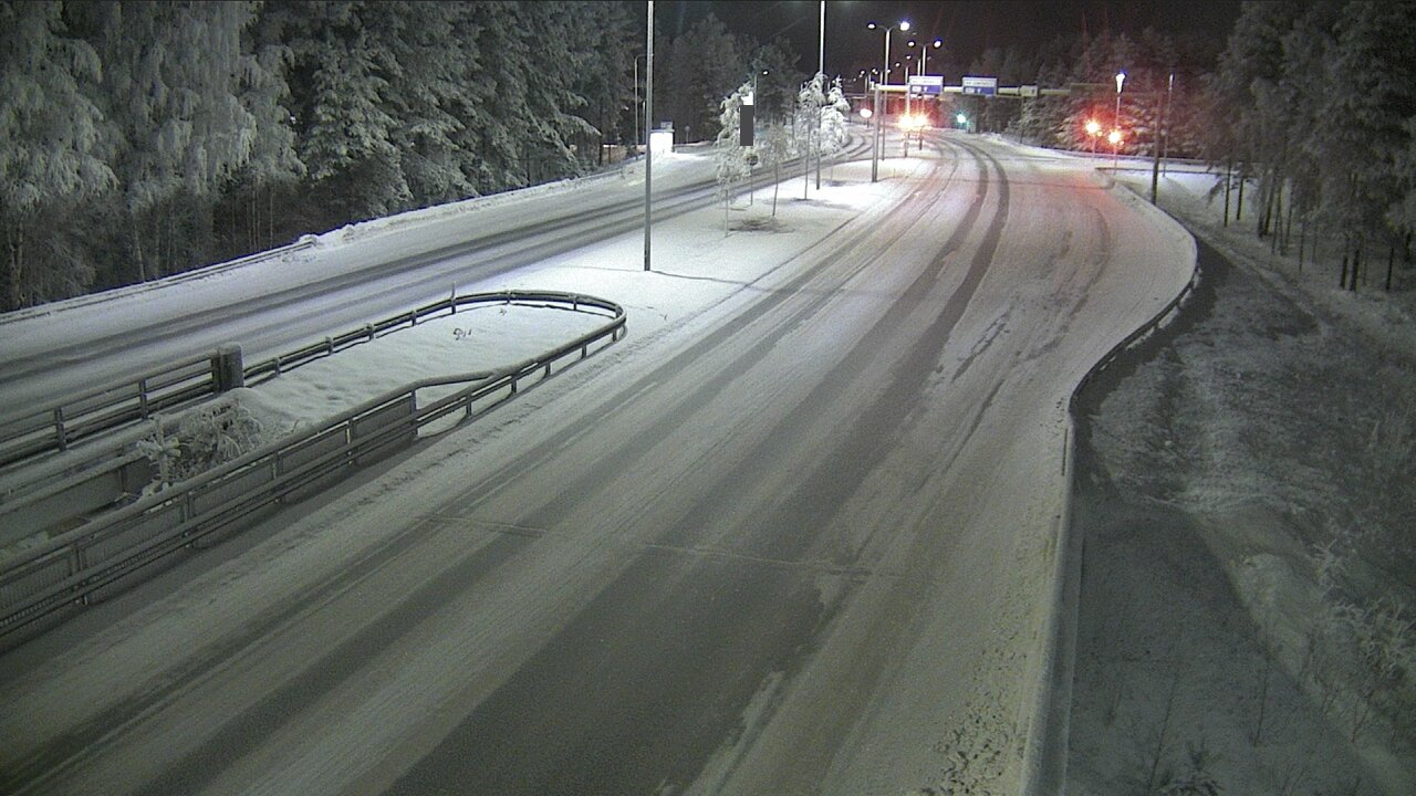 Weather Camera Image Road 4 Oulu, Isko, Oulu, Pohjois-Pohjanmaa