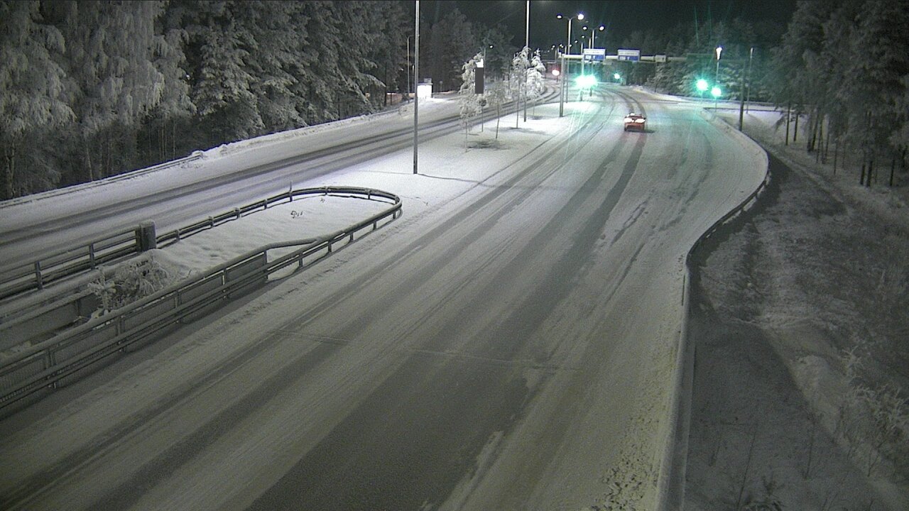 Weather Camera Image Road 4 Oulu, Isko, Oulu, Pohjois-Pohjanmaa