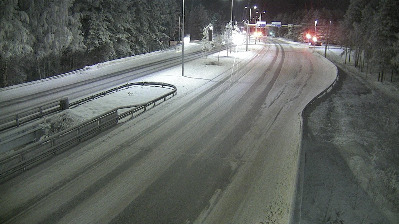 Weather Camera Image Road 4 Oulu, Isko, Oulu, Pohjois-Pohjanmaa