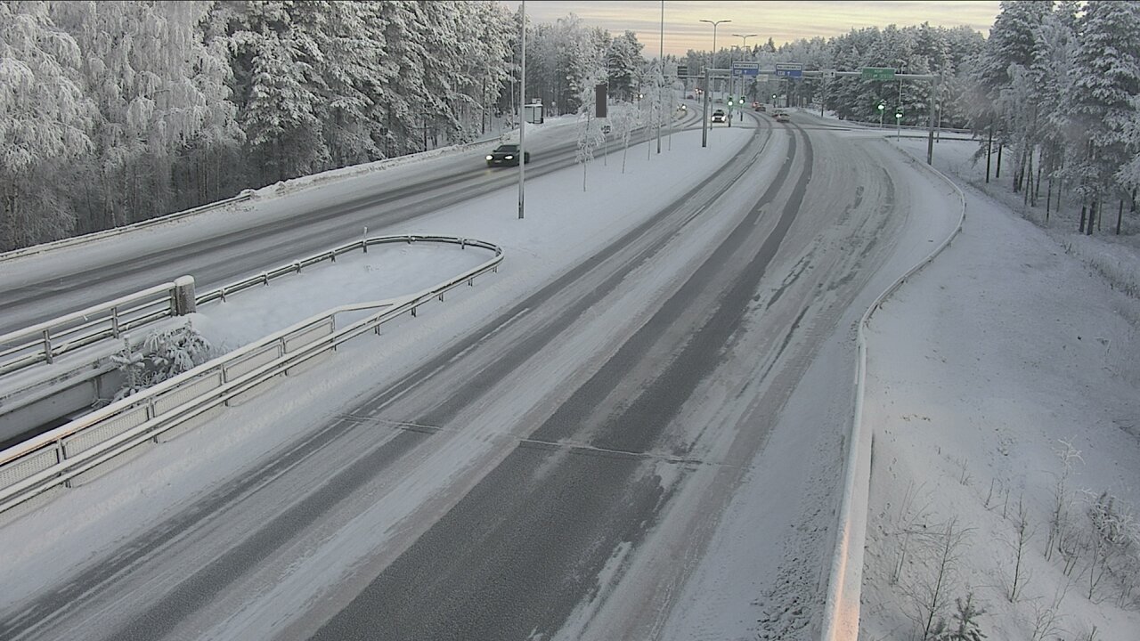 Weather Camera Image Road 4 Oulu, Isko, Oulu, Pohjois-Pohjanmaa