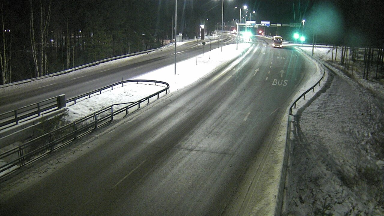 Weather Camera Image Väg 4 Uleåborg, Isko, Oulu, Pohjois-Pohjanmaa