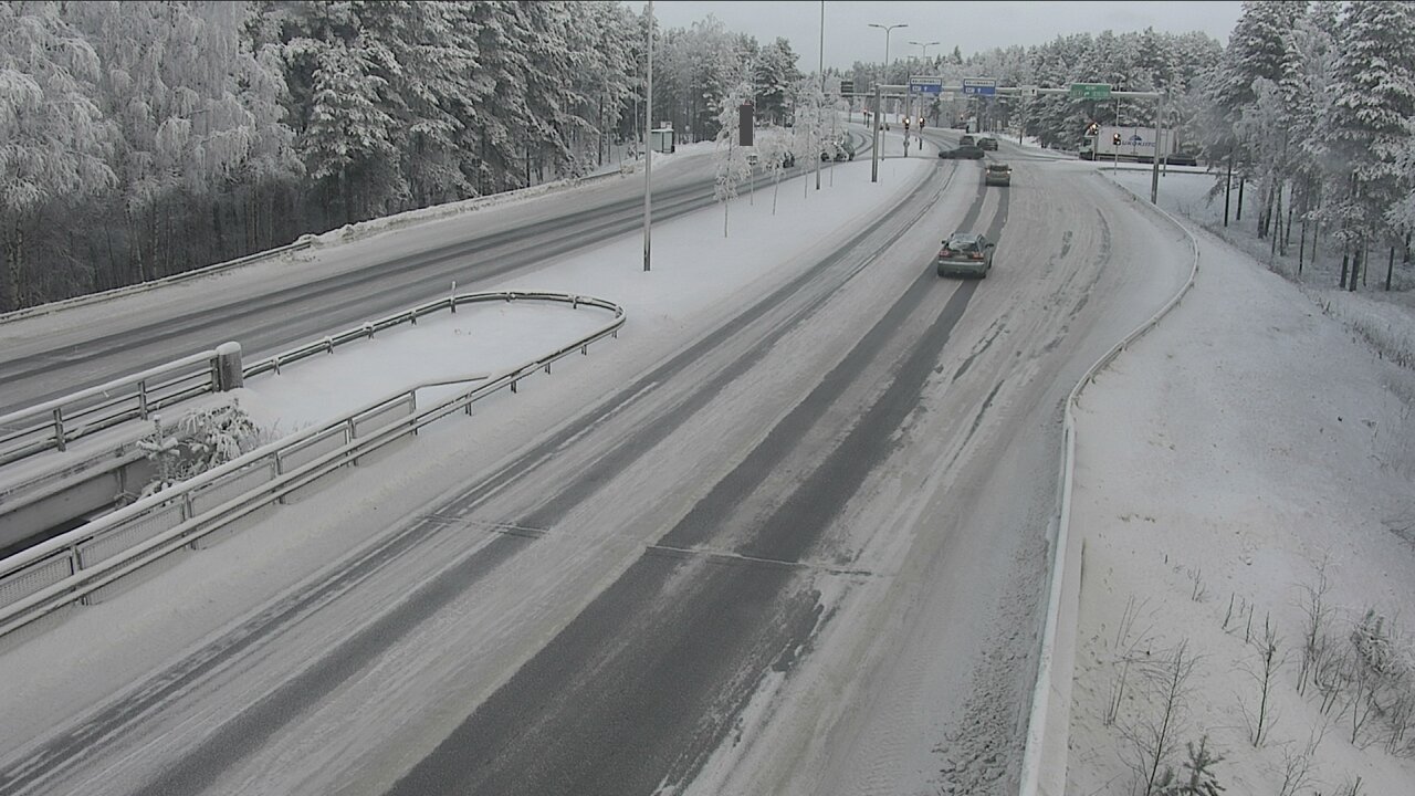 Weather Camera Image Road 4 Oulu, Isko, Oulu, Pohjois-Pohjanmaa