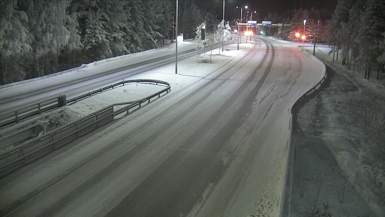 Weather Camera Image Road 4 Oulu, Isko, Oulu, Pohjois-Pohjanmaa