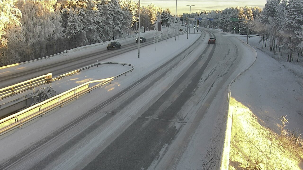 Weather Camera Image Road 4 Oulu, Isko, Oulu, Pohjois-Pohjanmaa