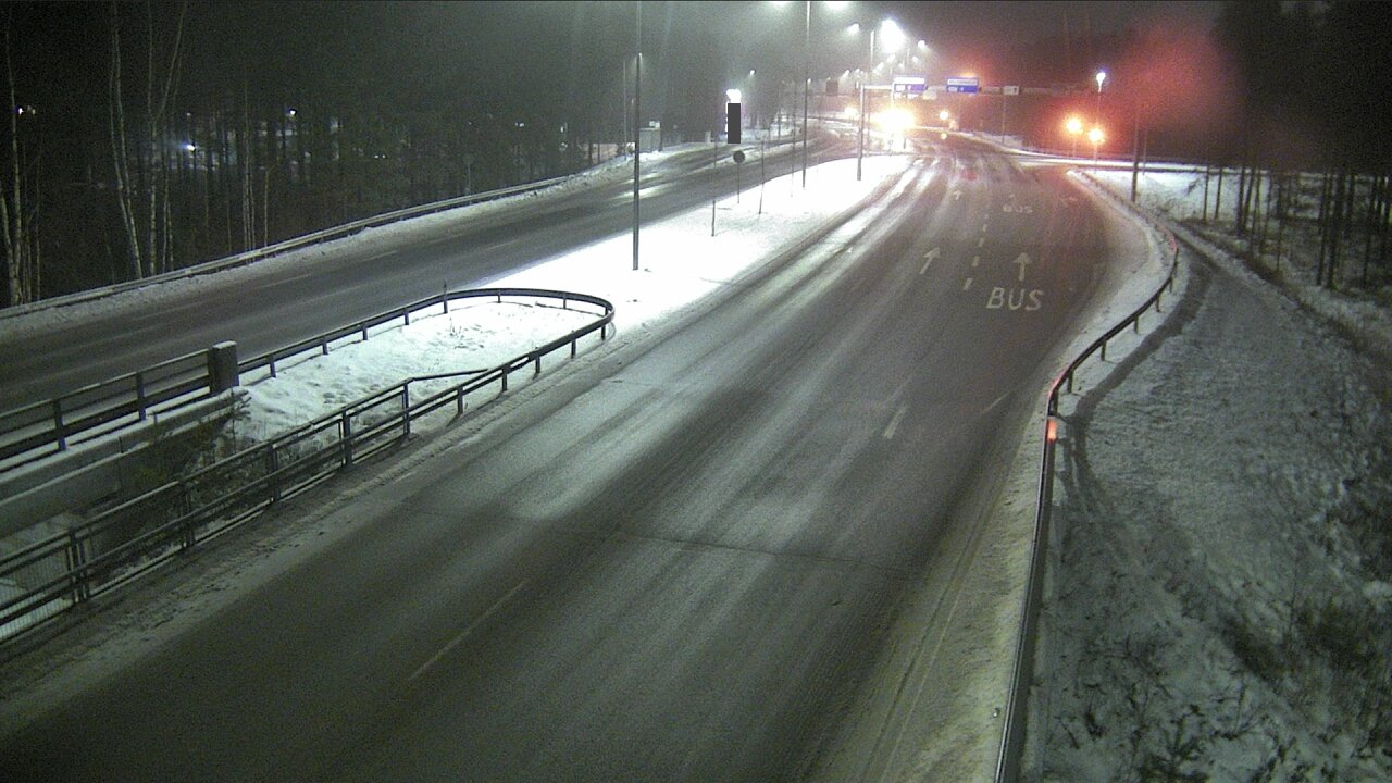 Weather Camera Image Väg 4 Uleåborg, Isko, Oulu, Pohjois-Pohjanmaa