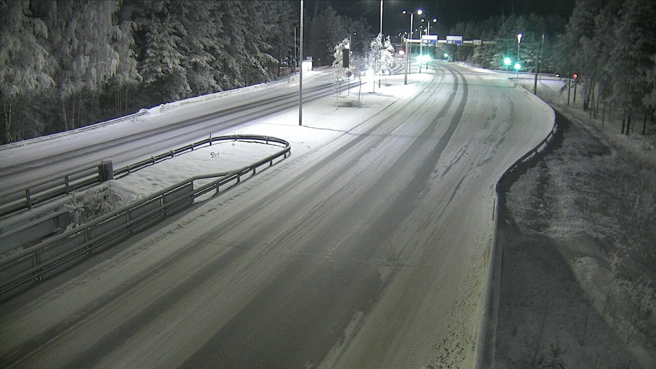 Weather Camera Image Road 4 Oulu, Isko, Oulu, Pohjois-Pohjanmaa