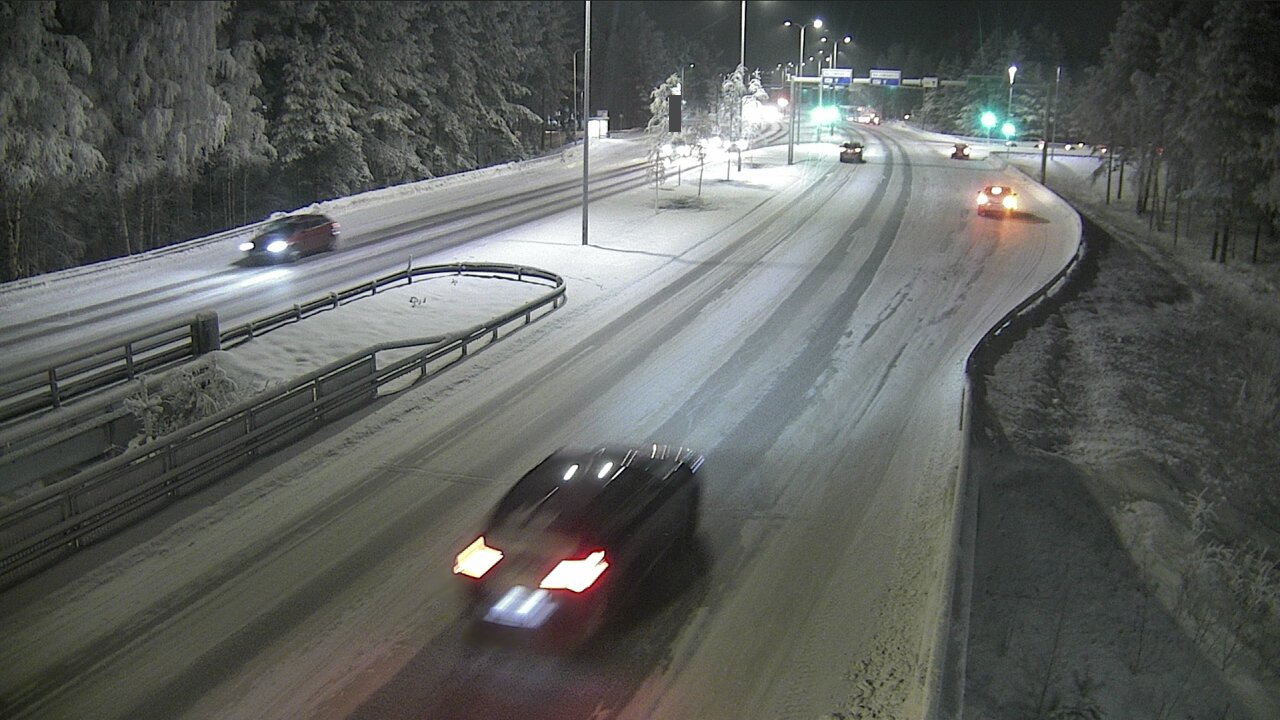 Weather Camera Image Road 4 Oulu, Isko, Oulu, Pohjois-Pohjanmaa