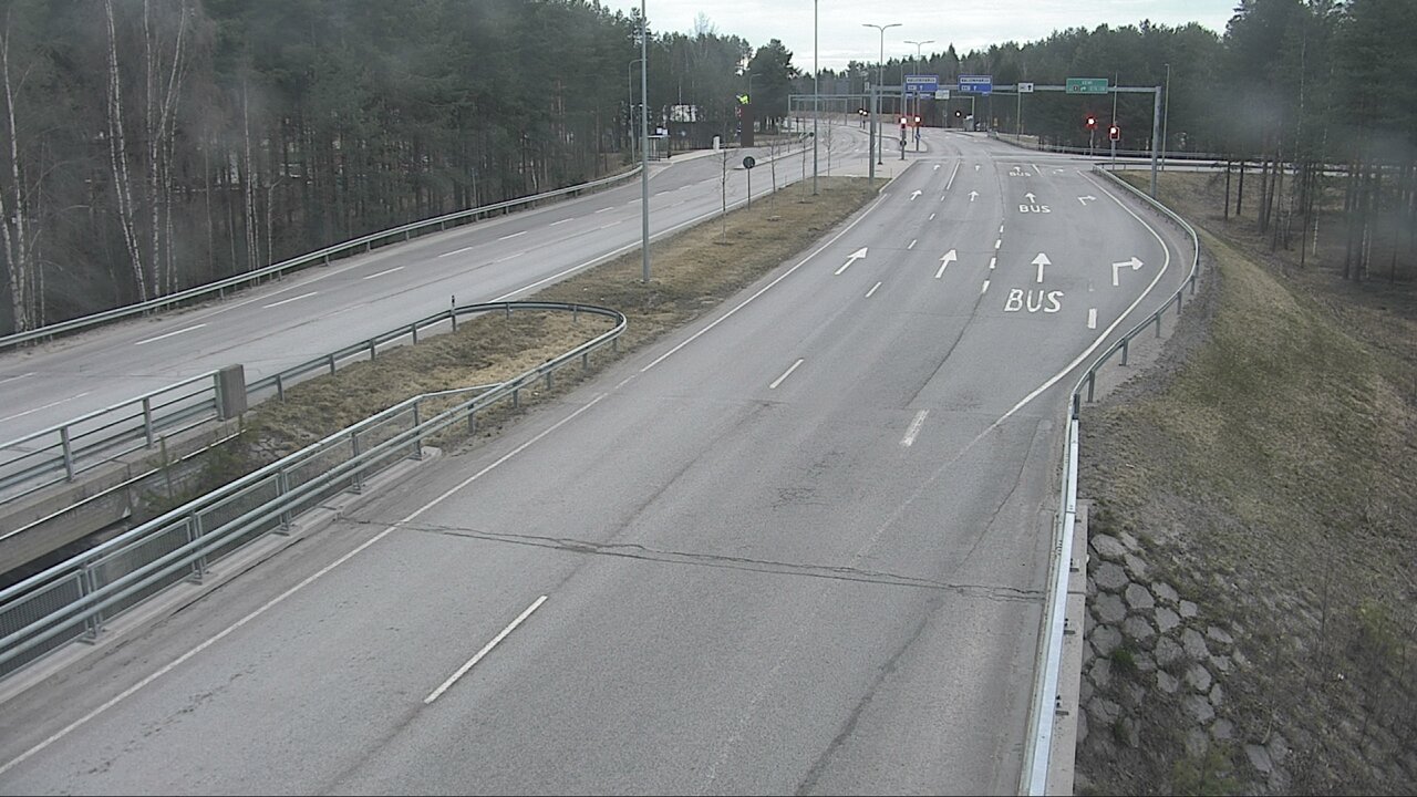 Weather Camera Image Road 4 Oulu, Isko, Oulu, Pohjois-Pohjanmaa