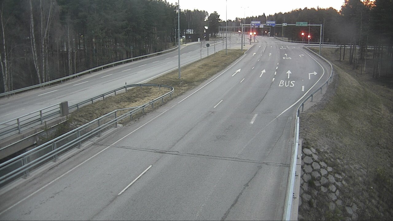 Weather Camera Image Väg 4 Uleåborg, Isko, Oulu, Pohjois-Pohjanmaa