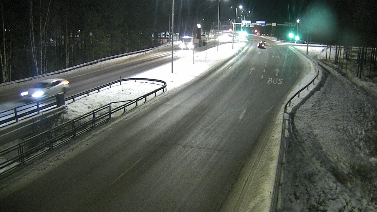 Weather Camera Image Väg 4 Uleåborg, Isko, Oulu, Pohjois-Pohjanmaa