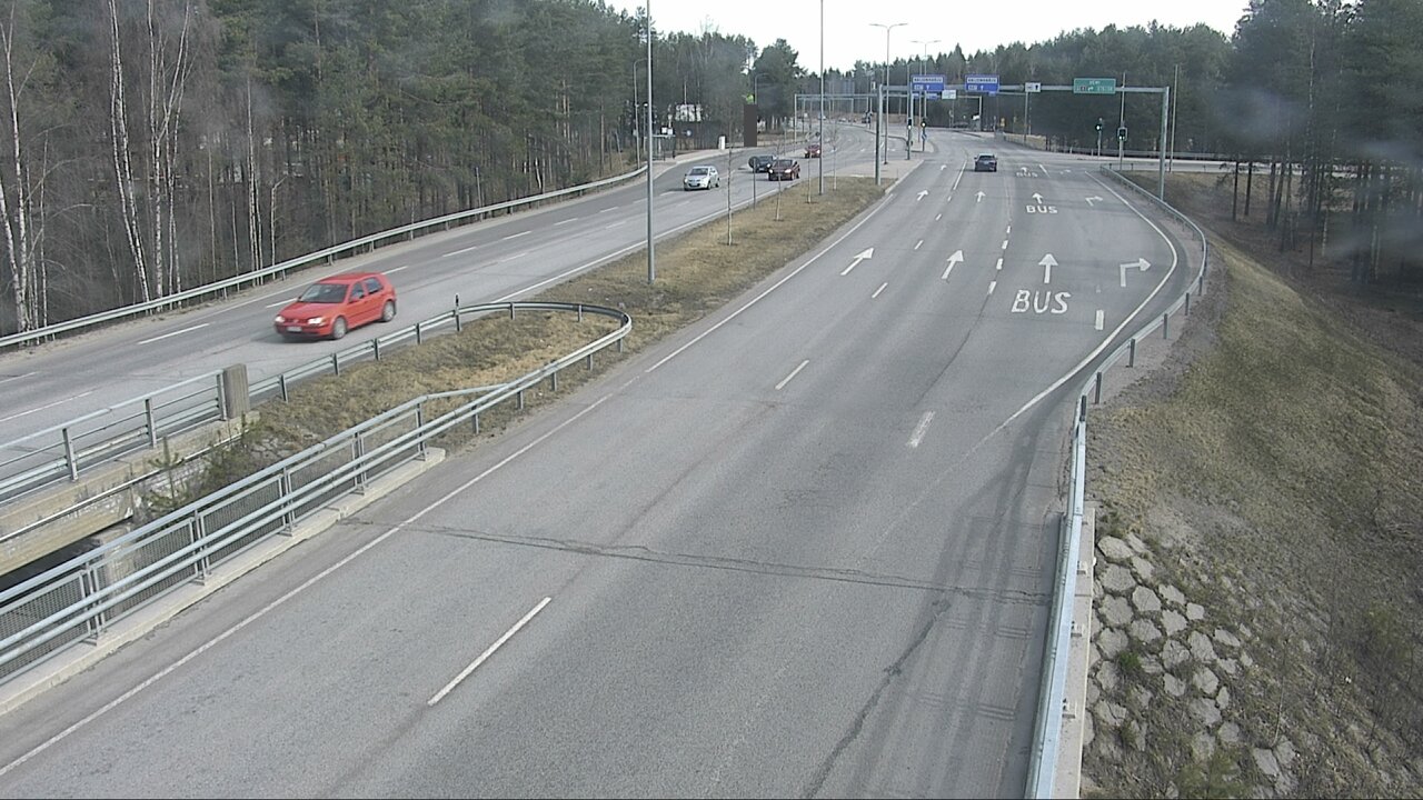Weather Camera Image Road 4 Oulu, Isko, Oulu, Pohjois-Pohjanmaa