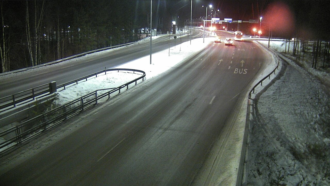 Weather Camera Image Väg 4 Uleåborg, Isko, Oulu, Pohjois-Pohjanmaa