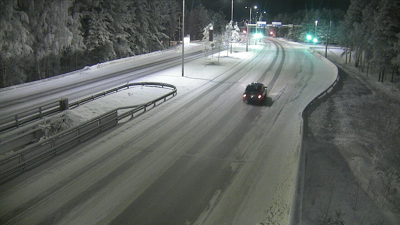 Weather Camera Image Road 4 Oulu, Isko, Oulu, Pohjois-Pohjanmaa