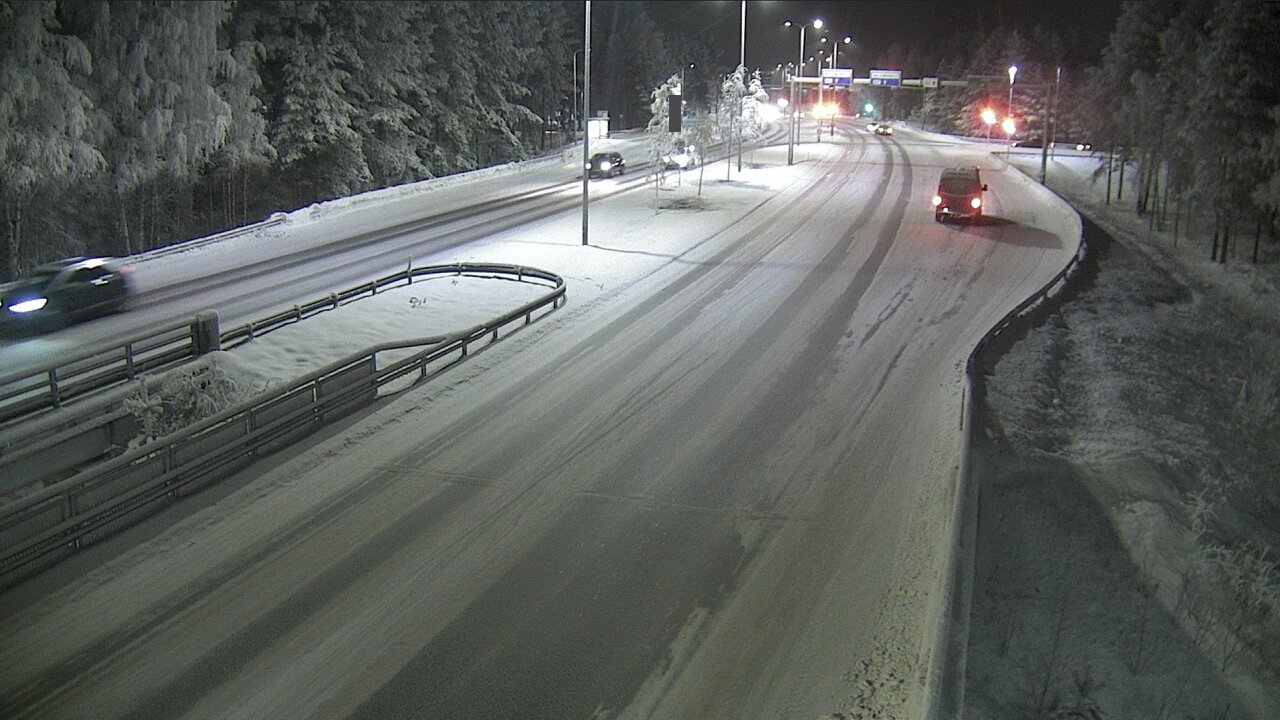 Weather Camera Image Road 4 Oulu, Isko, Oulu, Pohjois-Pohjanmaa